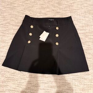 GENERATION LOVE IMOGEN CREPE SKIRT IN BLACK